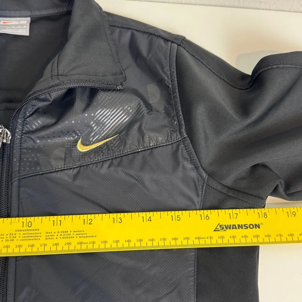 Nike Black Full Zip Softshell Jacket Youth L